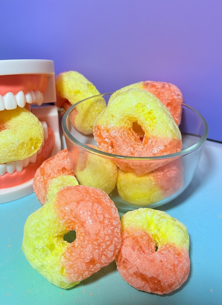 Peach Puff Rings