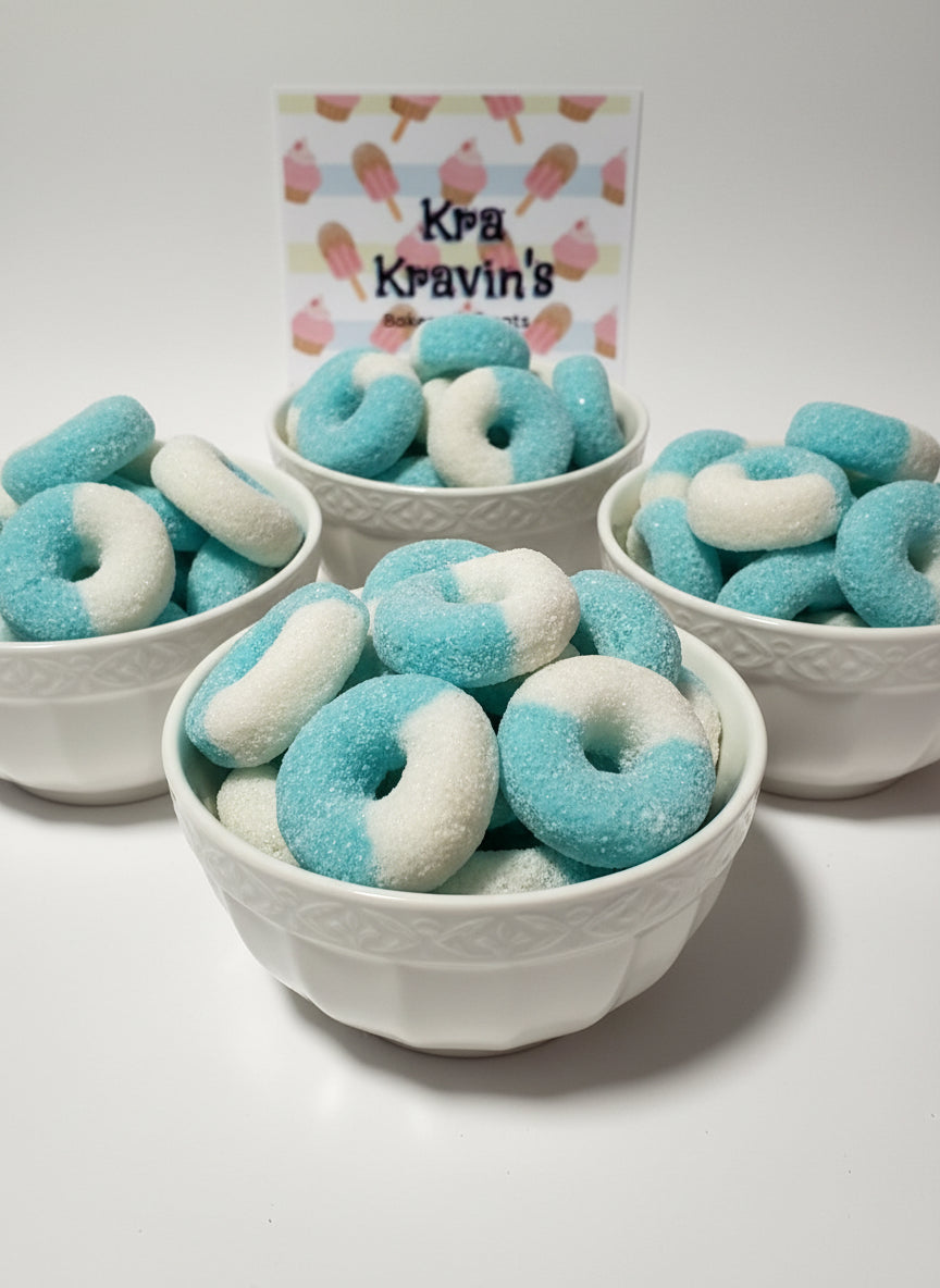 Blue Razz Blizzard Rings